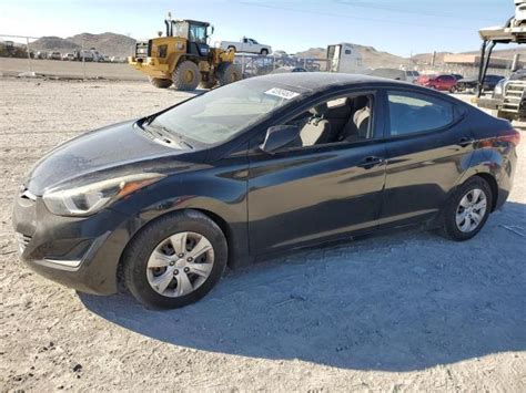 2016 HYUNDAI ELANTRA SE for Sale | NV - LAS VEGAS WEST | Wed. Feb 07, 2024 - Used & Repairable ...