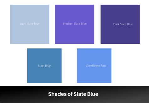 Slate Blue: The Color Palette and its Shades