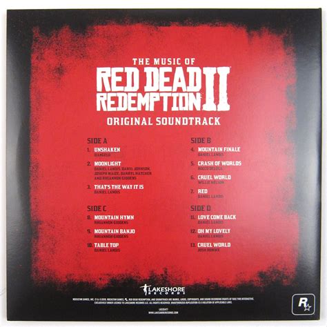 Red Dead Redemption: Red Dead Redemption 2 Soundtrack (Colored Vinyl) – TurntableLab.com