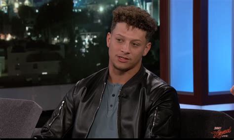 Fan Shows Off Epic Patrick Mahomes Tattoo on 'Jimmy Kimmel Live!'