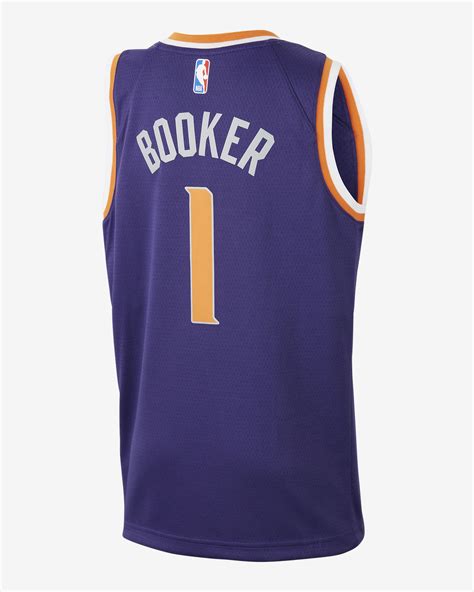 Devin Booker Suns Icon Edition Older Kids' Nike NBA Swingman Jersey ...