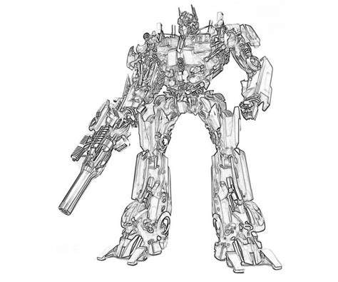 Get This Optimus Prime Coloring Page to Print Online lj8rr