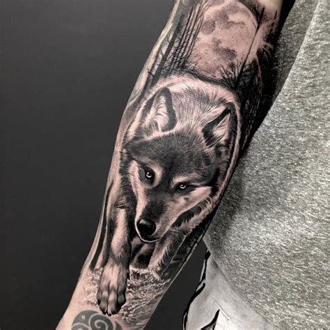 Update 73+ grey wolf tattoo - in.coedo.com.vn