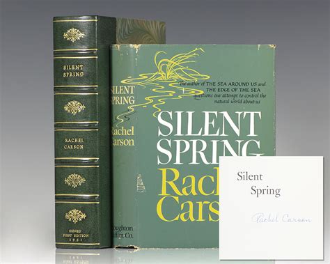 Silent Spring Rachel Carson First Edition Signed Rare