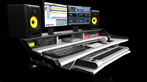 Home - Studiodesk | Studio desk, Music studio, Music studio room