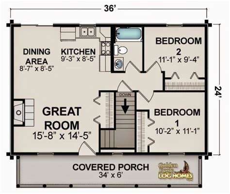 small house plans under 1000 sq ft - Google Search | Garage house plans ...