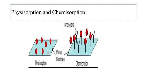 Physisorption and chemisorption - YouTube