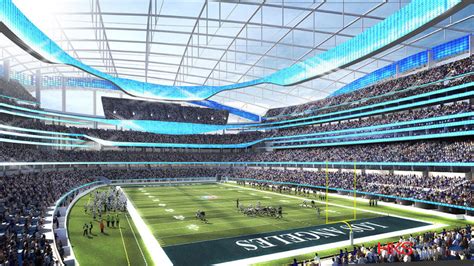 New Los Angeles Stadium Construction Moving Along - Football Stadium Digest