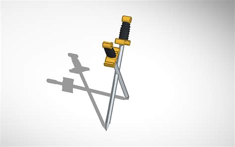 Tinkercad Minecraft Sword