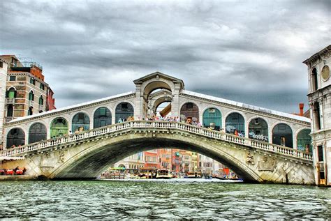 Rialto Bridge over the Grand Canal of Venice Photograph by Sarah E ...