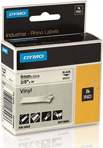 DYMO IND Vinyl Labels 9mm Suitable for Rhino 6000, Rhino 5200 & Rhino 4200 price in Saudi Arabia ...