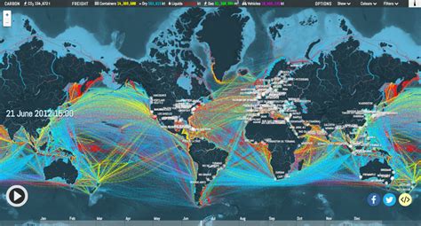 Map lets you visualize shipping traffic around the world | Canadian Geographic