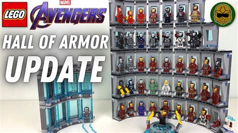 LEGO Marvel Iron Man Hall of Armor Update #3! A Work in Progress ...