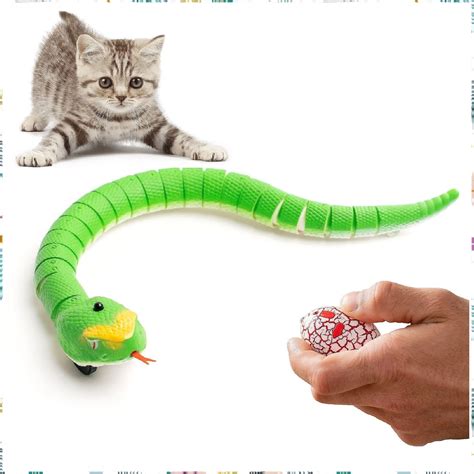 Remote Control Snake Cat Toy - Realistic Snake Cat Toy That Moves | USB ...