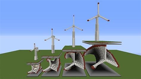 Working Wind Turbines [1.8] Minecraft Map