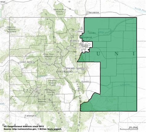 Colorado's 4th congressional district - Wikipedia | Colorado, Districts ...