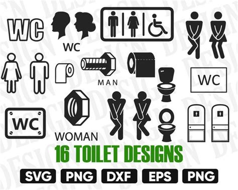 dxf toilet svg bathroom svg restroom svg poop emoji svg gentlemen ...