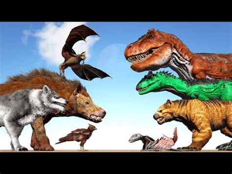 NEW FJORDUR CREATURES VS ARK DINOS | Cantex - YouTube