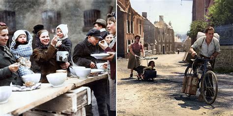 Fascinating Colorized Photos Of Refugees During World War II – Design ...