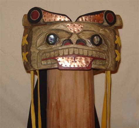 Frontlet (coast salish) | Native art, First nations, North american