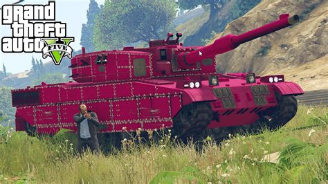 GTA 5 | How to own a RHINO TANK | Make it your BEST FRIEND - YouTube