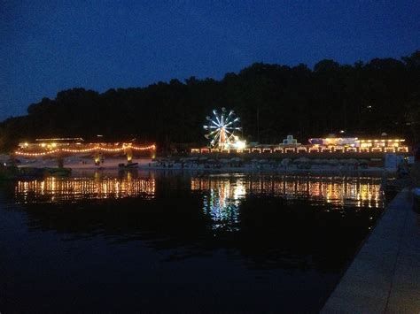 Night along the boardwalk at Lake Lanier Islands Resort – Dennis Spielman