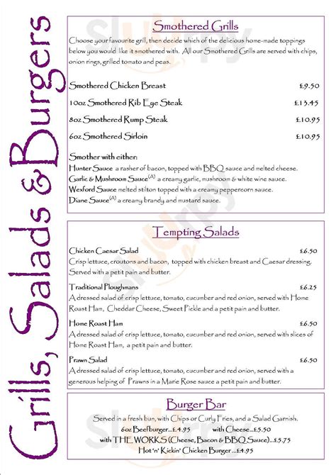 The Bay Horse menù, Barrow-in-Furness - Main Menu | Sluurpy