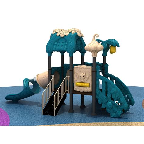 Kids Plastic Playground With Slide - Zhejiang Monle Toys Co.,Ltd