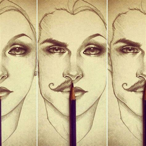 Half And Half Drawing - Drawing.rjuuc.edu.np