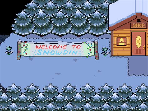 Snowdin Town | Undertale Wiki | Fandom