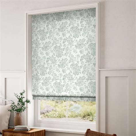 Aerie Damask Mint Roman Blind