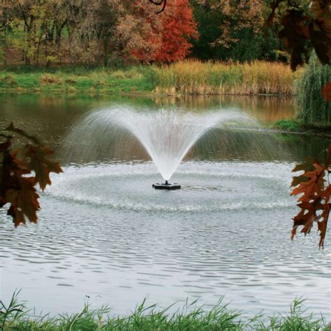 Kasco 1 HP 4400HJF Fountain, 5 Spray Patterns, 230V, 1 HP Fountains: The Pond Guy