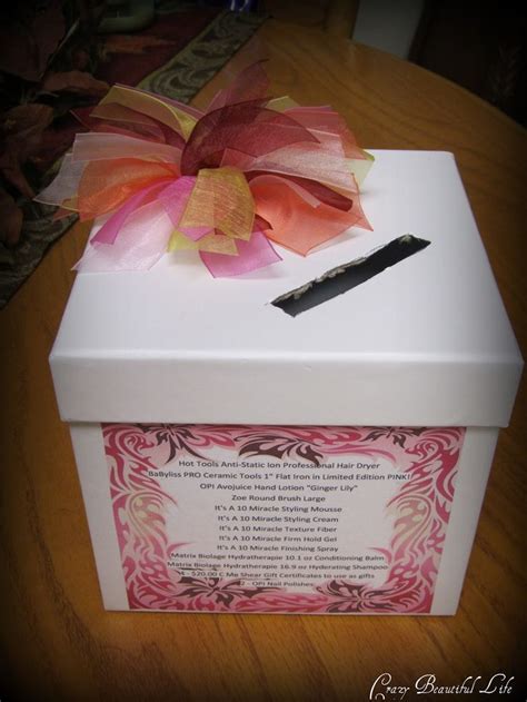 Raffle ticket holder | Making a gift basket, Raffle box, Donation box