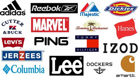 Famous Clothing Brand Logos With Names - Design Talk