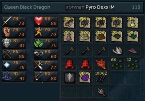 Loot from making a Royal Crossbow on my Ironman (110 Kills) : r/runescape