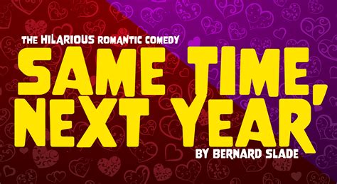 Same Time, Next Year | Francis Wilson Playhouse