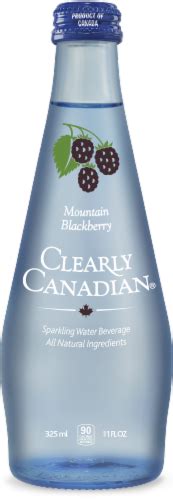 Clearly Canadian® Mountain Blackberry Flavored Sparkling Bottled Water ...