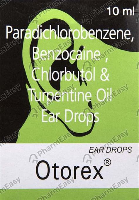 Buy Otorex Ear Drops 10ml Online at Flat 15% OFF | PharmEasy