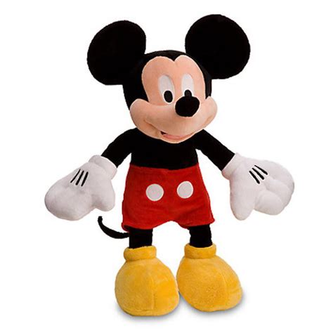 Disney Store Mickey Mouse Plush Medium 18'' Toy New With Tags - Walmart.com - Walmart.com