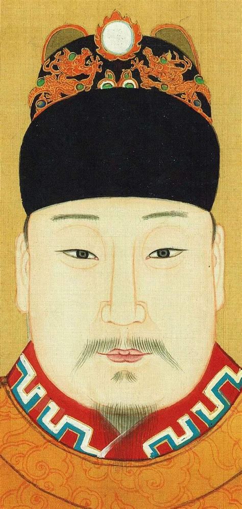 Ming dynasty emperor wanli portrait | Retrato