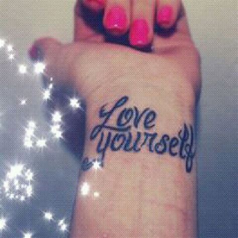 Love me | Tattoos, Tattoo quotes, Love