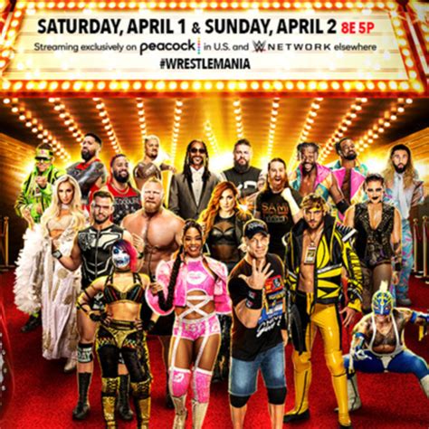 How to Watch Wrestlemania 39 This Weekend: Start Time, Matches ...