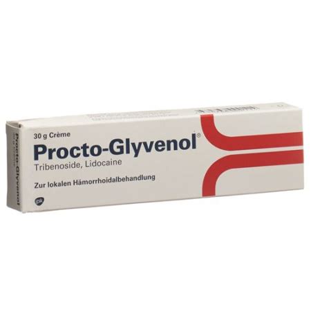 Procto-Glyvenol Cream 5% tube 30 g buy online | beeovita.com