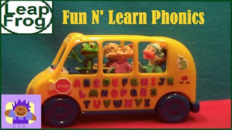 Kids' Electronics Fun and Learn Phonics Bus LeapFrog Toys 20003 ...