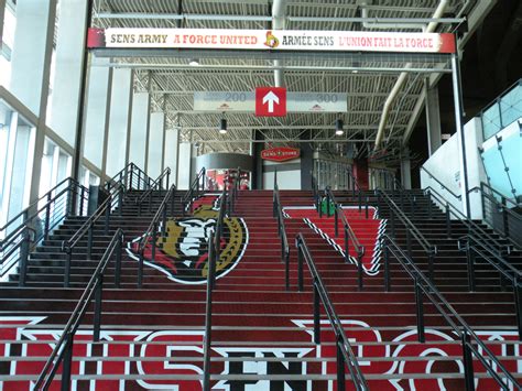 Ottawa Senators home rink at Canadian Tire Centre – All About Ottawa