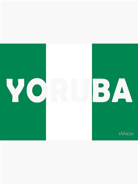 "Yoruba Nigeria Flag Yorubaland Religion West Africa" Sticker by h44k0n | Redbubble