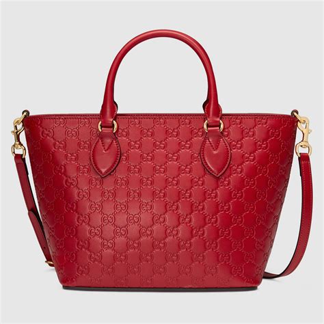 Gucci Signature leather tote - Gucci Women's Totes 432124CWC1G6433