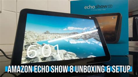 Amazon Echo Show 8: Unboxing & FULL Setup - YouTube