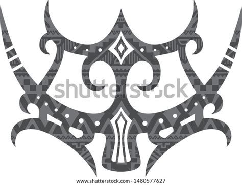 Mentawai Tribe Cultural Sign Tattoo Art Stock Vector (Royalty Free) 1480577627 | Shutterstock