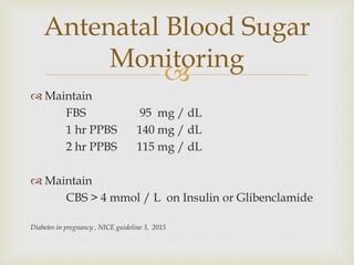 Diabetes & Pregnancy | PPT